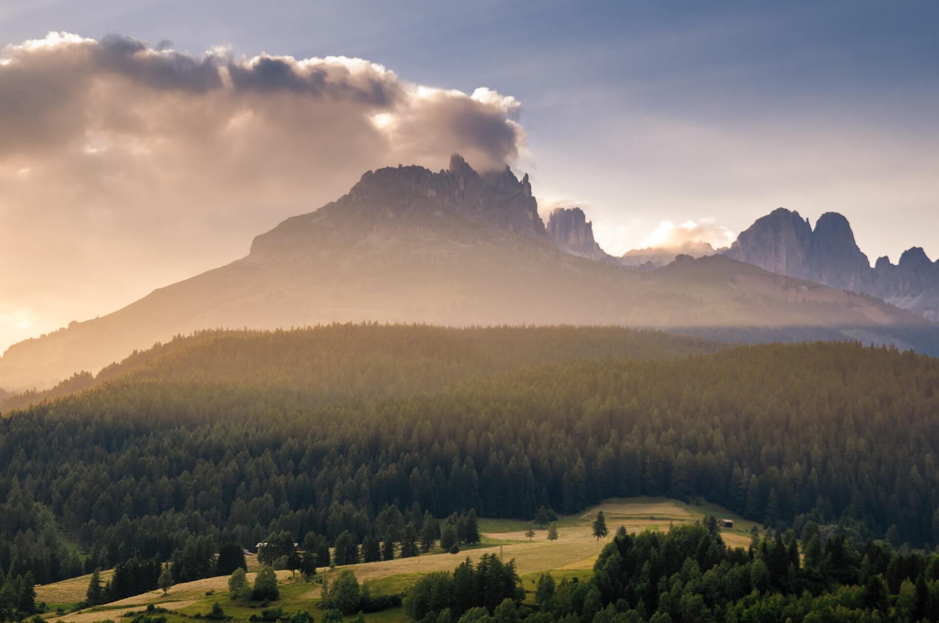 Breathtaking landscape of the Italian Dolomites