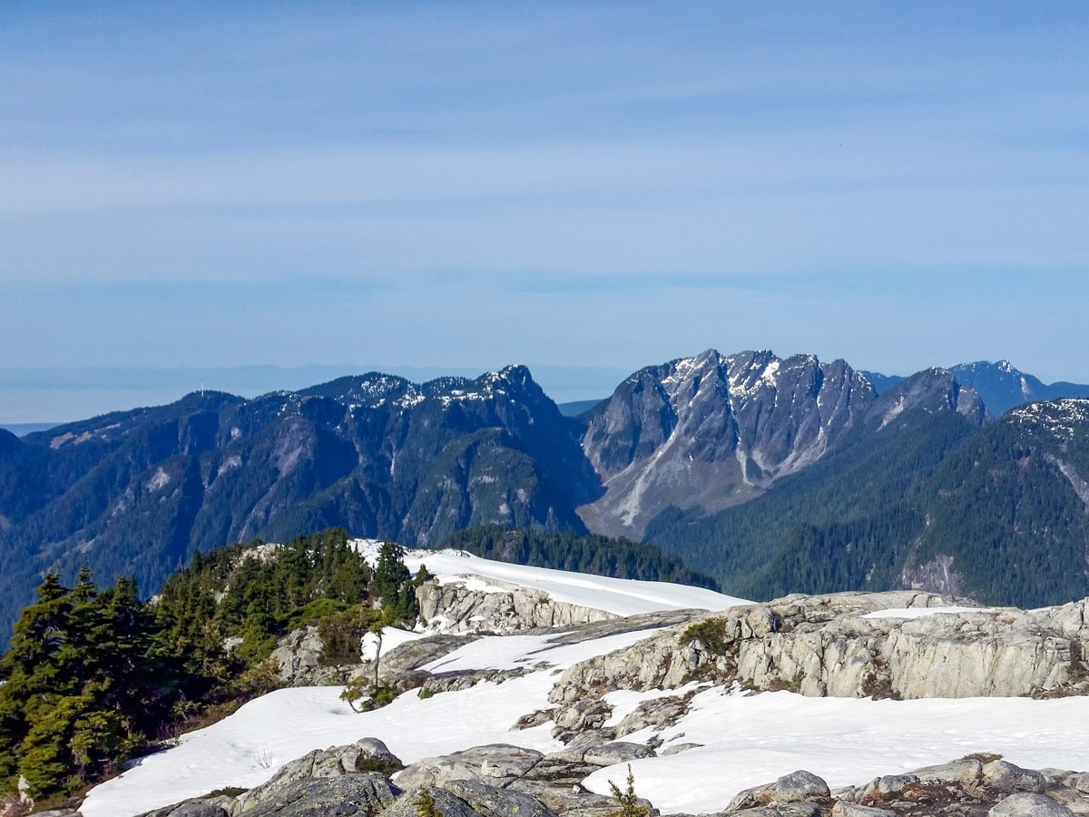 Coliseum Mountain hike in the North Shore region of West Coast British Columbia