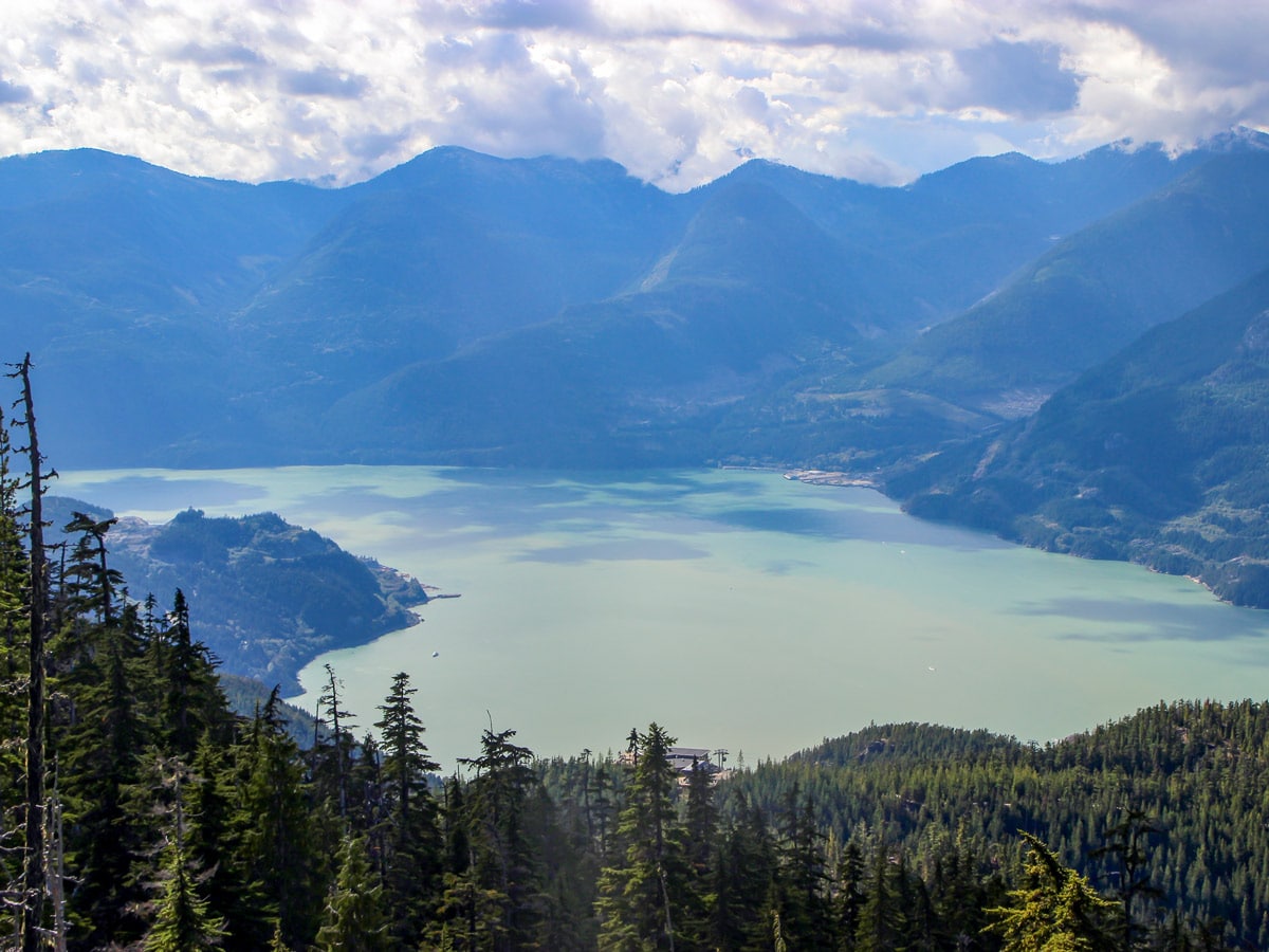 Howe Sound below Als Habrich Ridge near Squamish