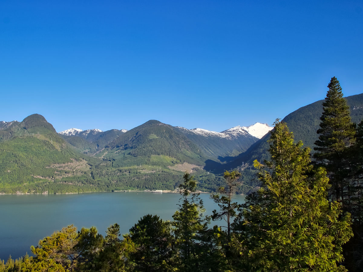 North End of Howe Sound from Murrin Park Squamish