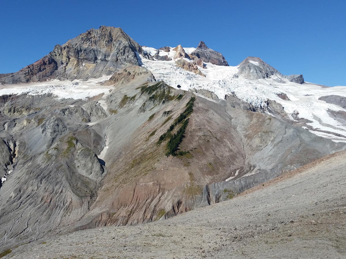 Glaciers at Opal Cone near Squamish British Columbia