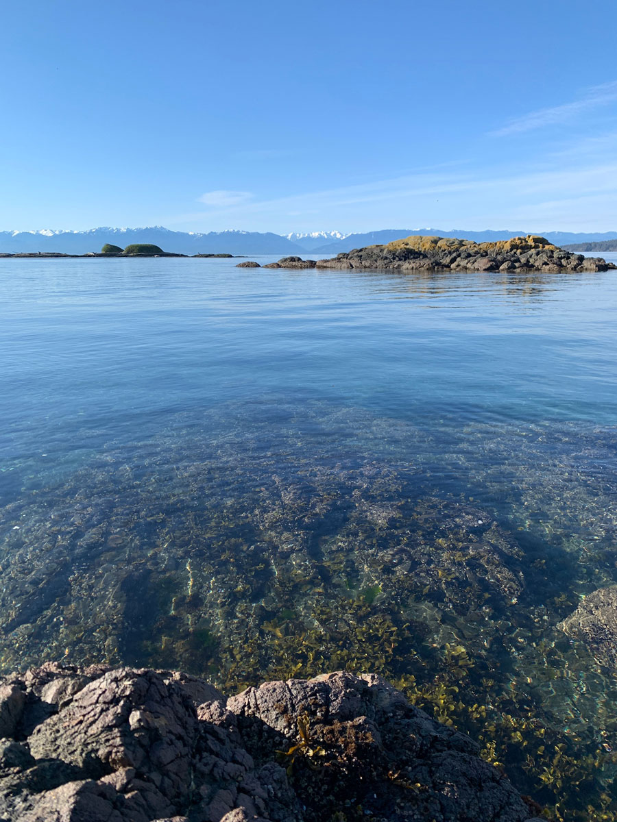 Calm ocean waters near Wittys Laggon in Victoria region