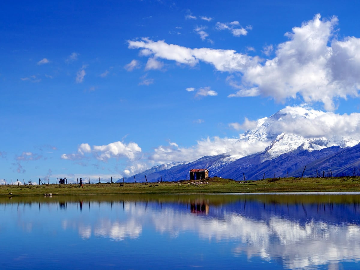 Reflections on Lake Uruscocha