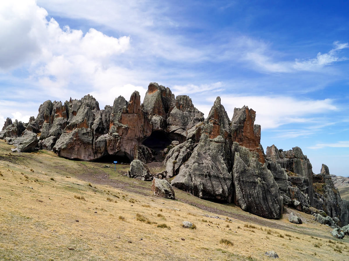 Clouds over Rock forest of Hatun Machay