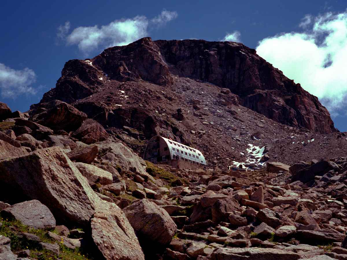 Rifugio Vittorio Emanuelle II is a stop for those willing to climb Gran Paradiso