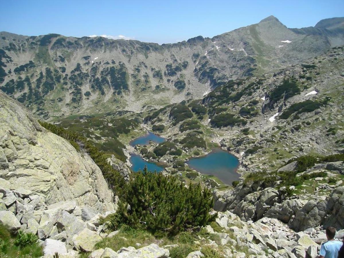 Djengalski lakes the route during stage three goes from left to right