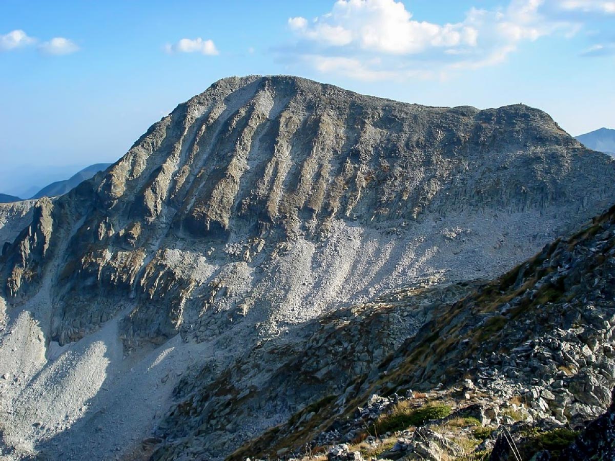 Mt Polejan as seen from the north