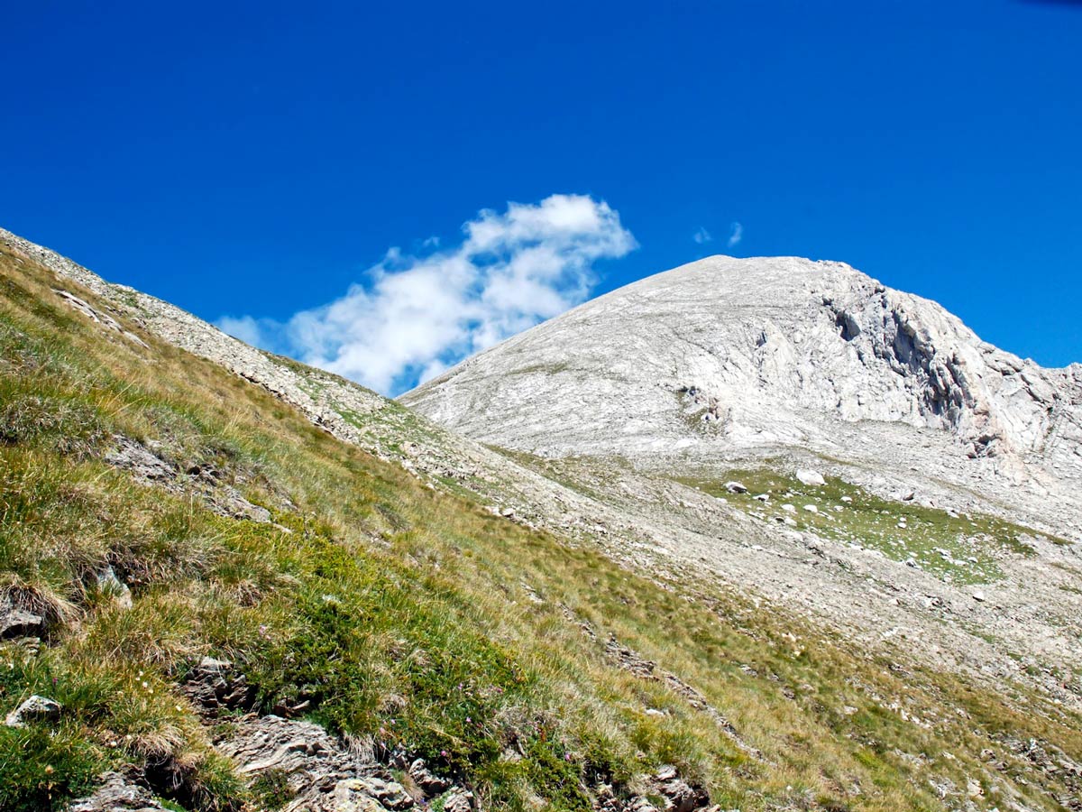 South slope of Vihren seen from Kabata saddle fifth stage