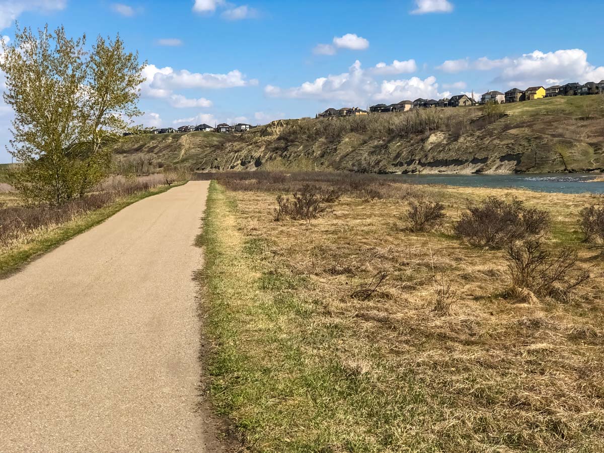 Cycling Bow River Pathway, Fish Creek 1