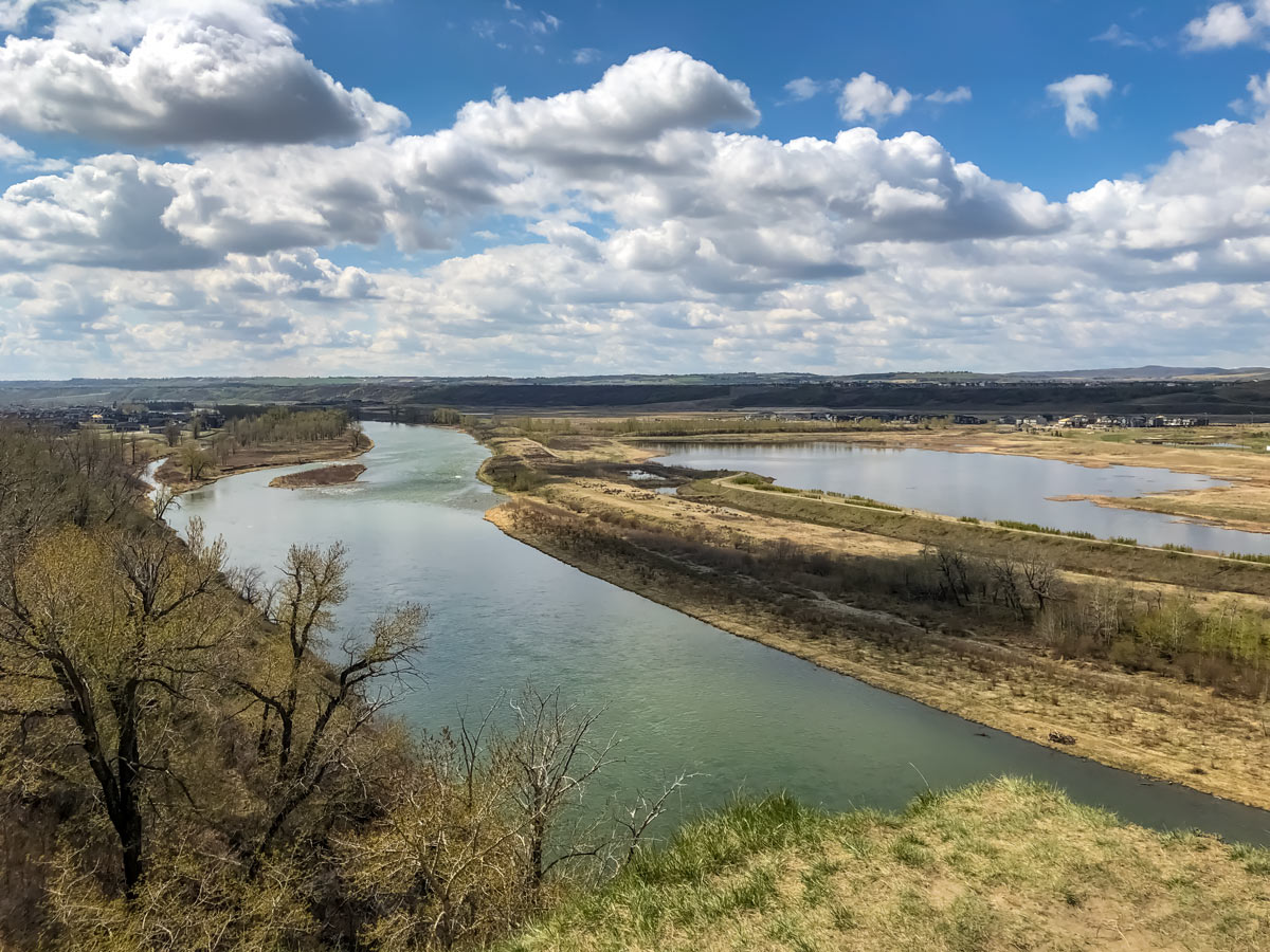 Cycling Bow River Pathway, Fish Creek 3