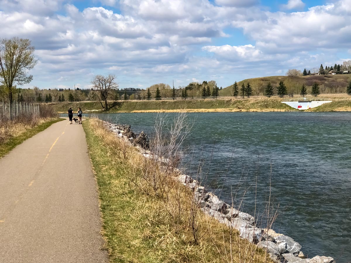 Cycling Bow River Pathway, Fish Creek 6