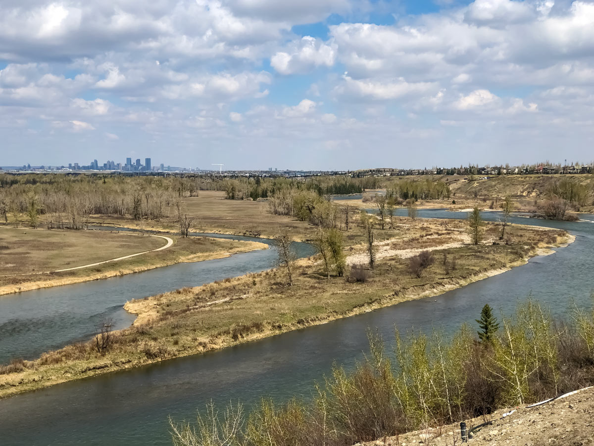 Cycling Bow River Pathway, Fish Creek 7