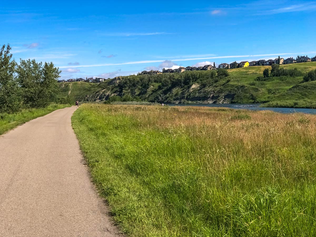 Cycling Bow River Pathway, Fish Creek 8