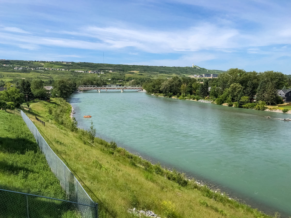 Cycling North Calgary Loop 12