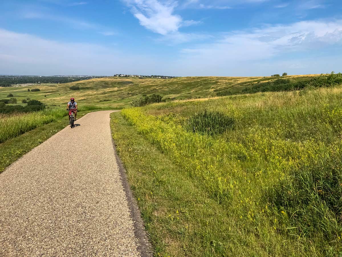 Cycling Nose Hill and Downtown 7