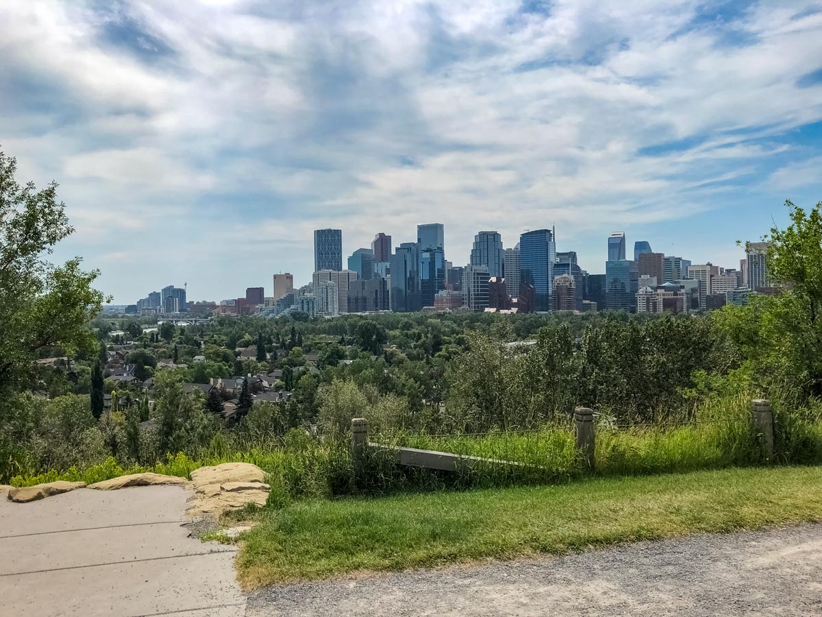 Cycling Nose Hill and Downtown 9