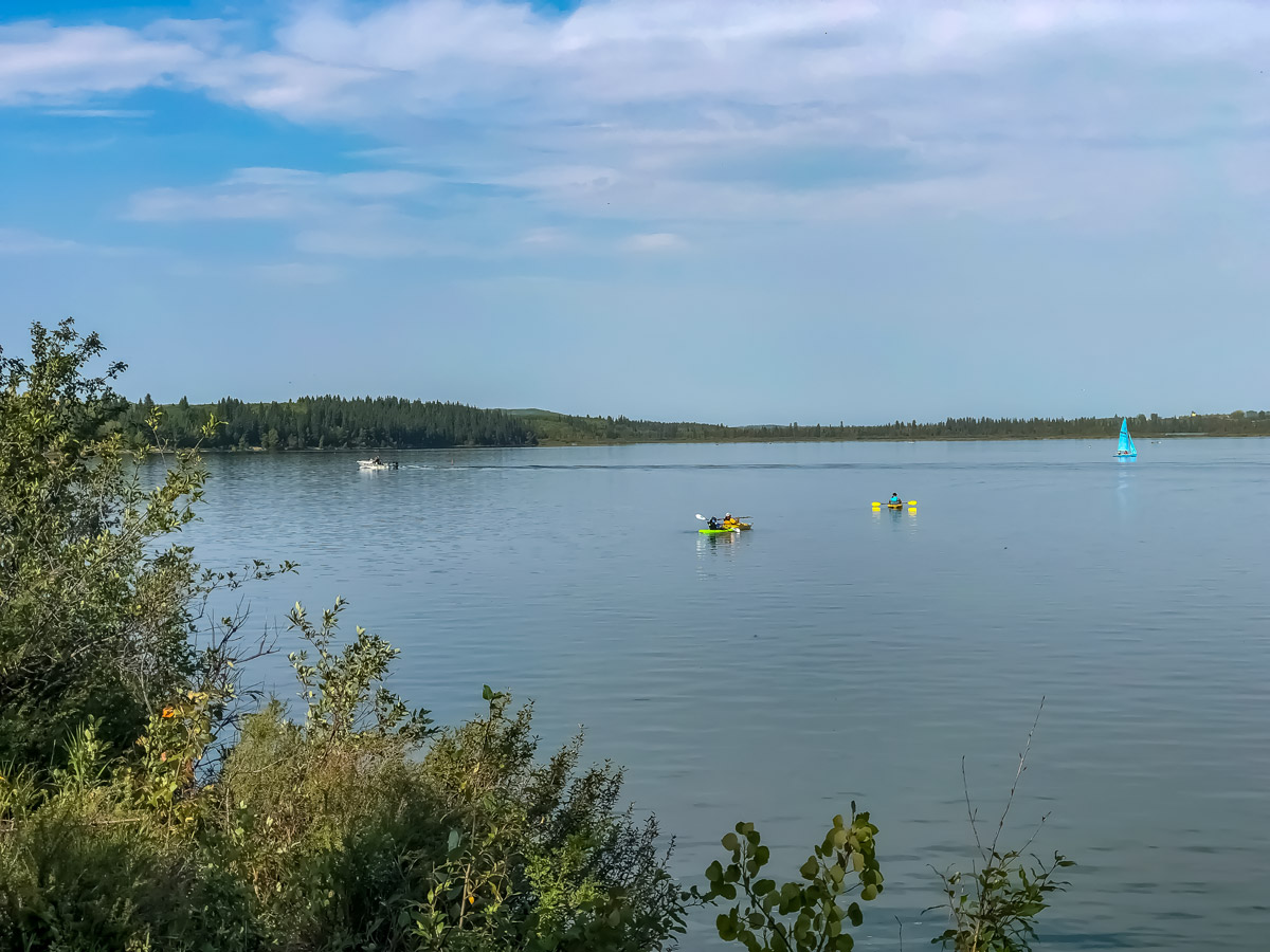 Cycling Reservoir and South Fish Creek 12