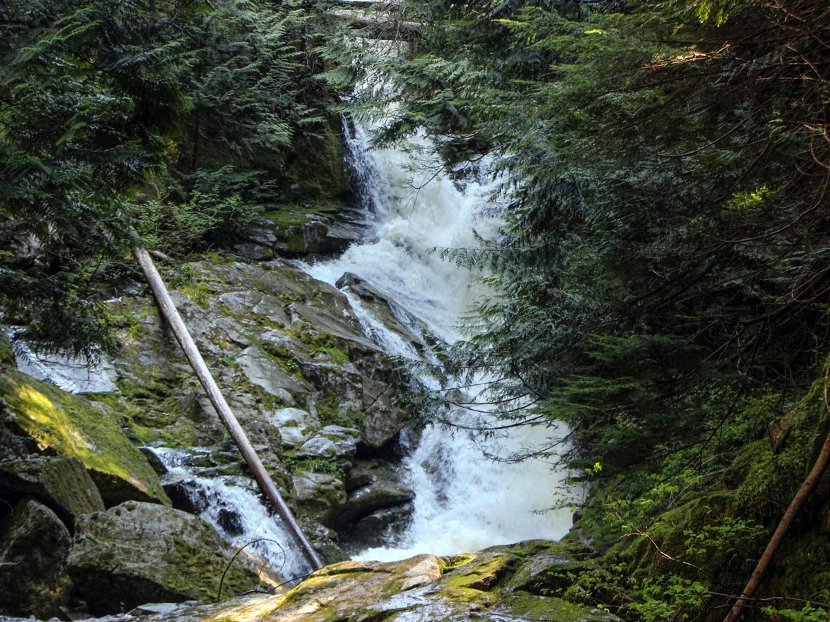 Sawblade Falls hike east of Vancouver British Columbia