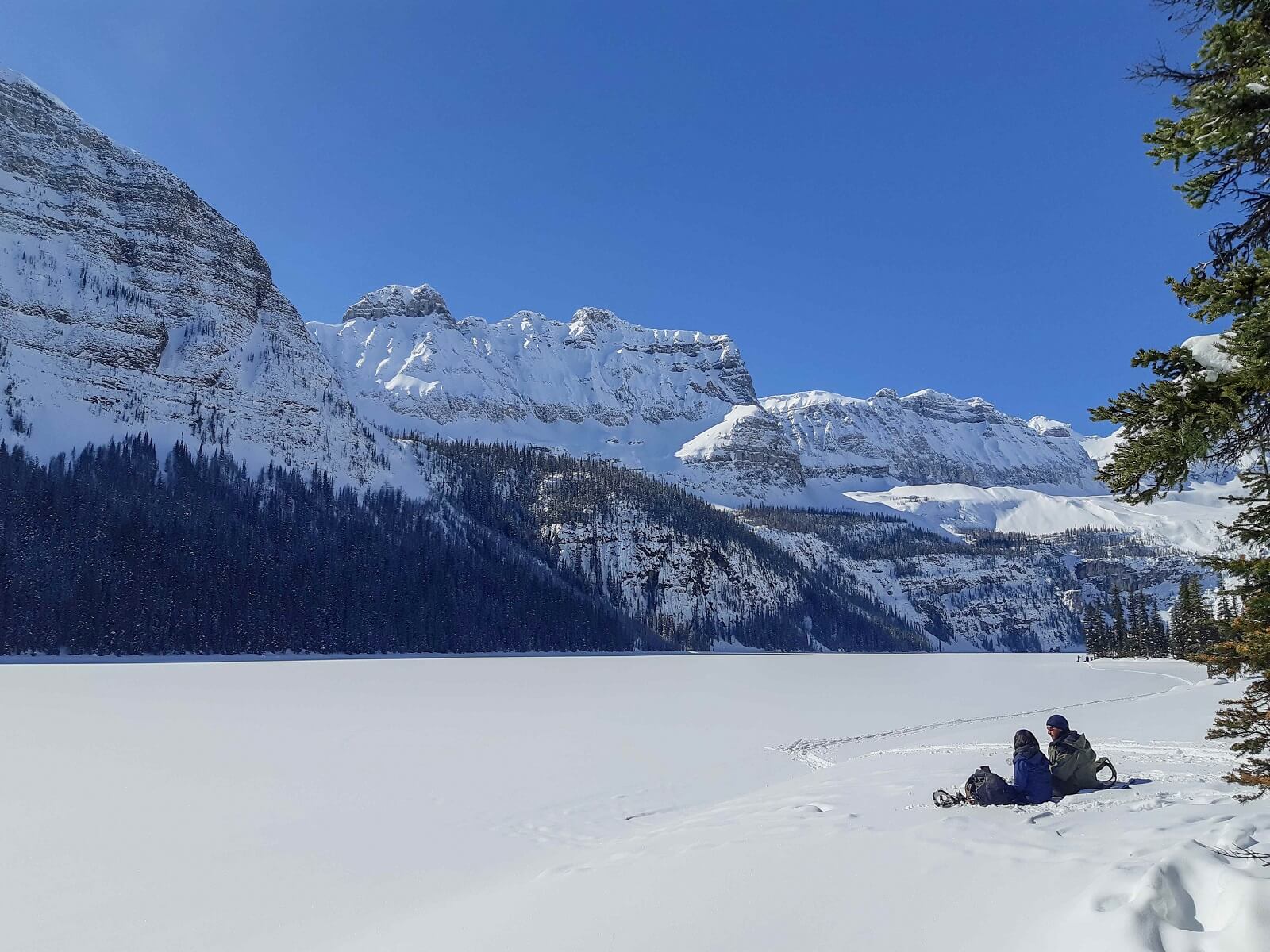 Boom Lake winter hike