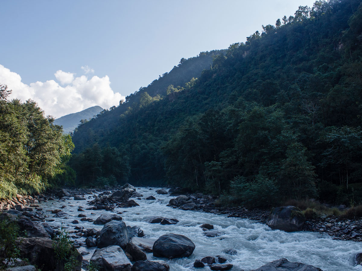 River in Himalayas (Nepal)