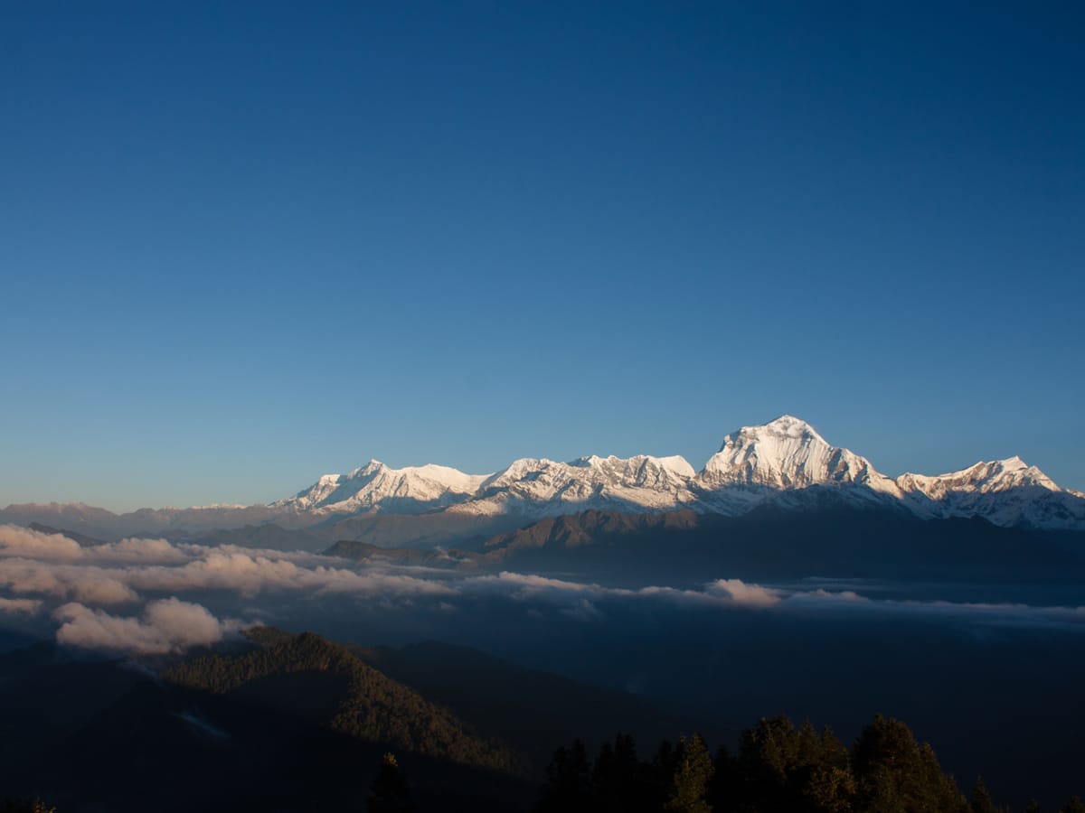 Mountain views from Poon Hill (Nepal)