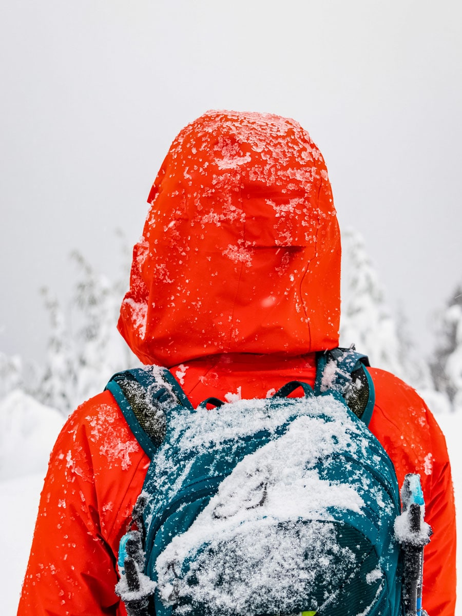 Hiking during the winter