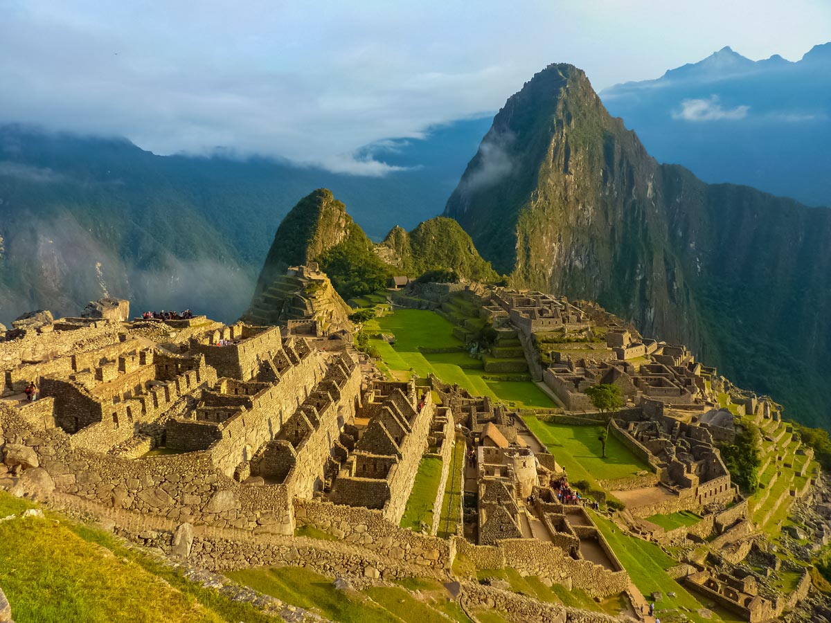 Machu Picchu historic city in Peru