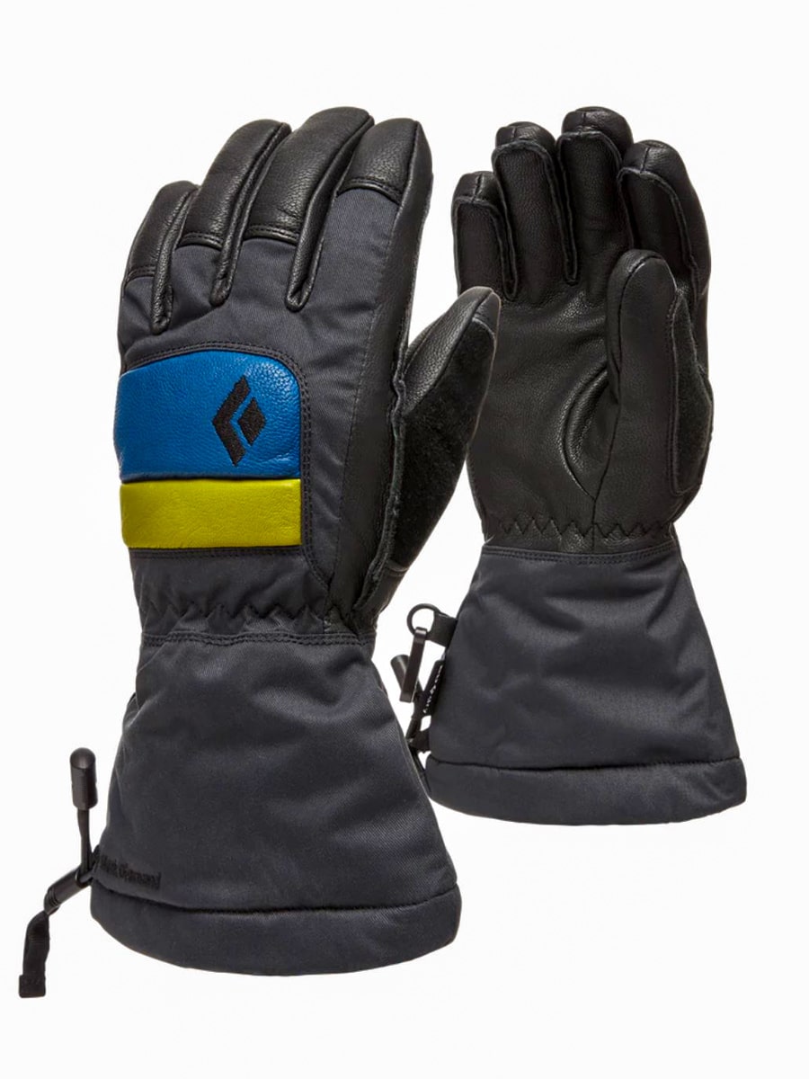 Black blue yellow Black Diamond Kids Spark Gloves Review