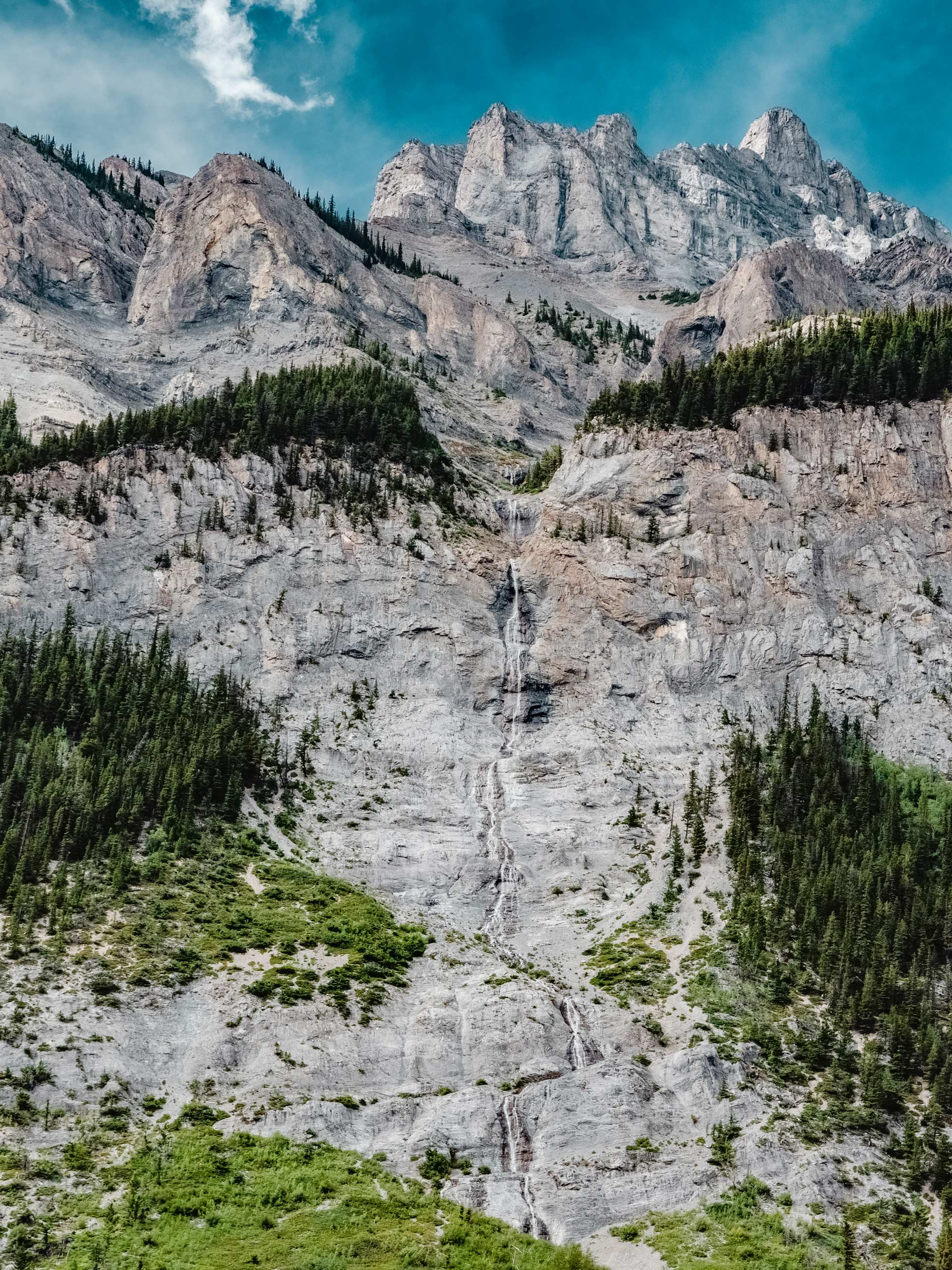 Cascade Falls waterfalls hiking Banff National Park