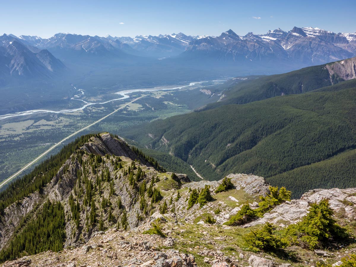 Mount Ernest Ross Scramble has beautiful views of the surrounding Canadian Rockies