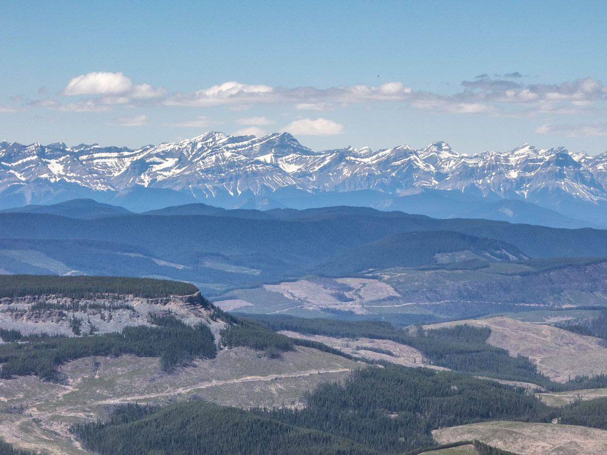 Beautiful mountain views around Ram Mountain