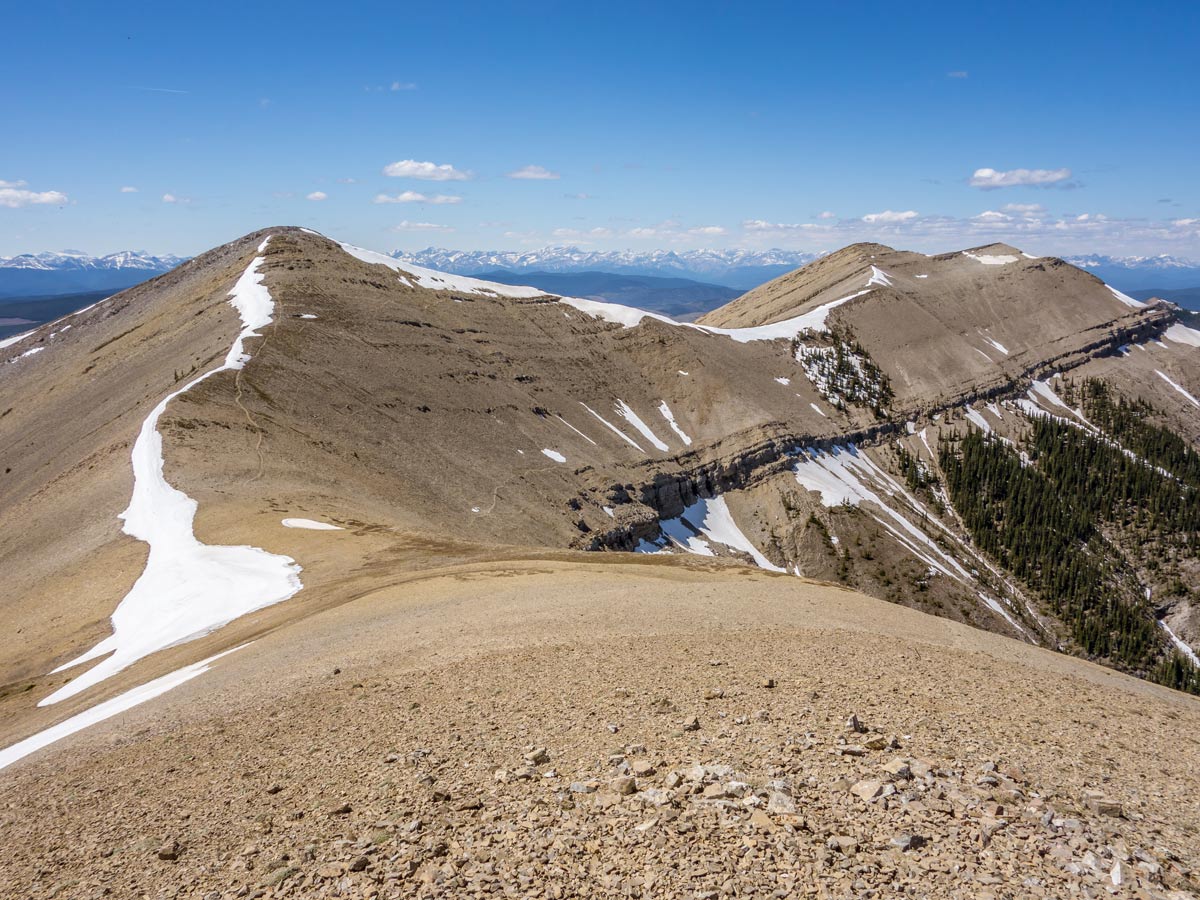 Ram Mountain near Nordegg is a beautiful mountain that can be reached by long hike