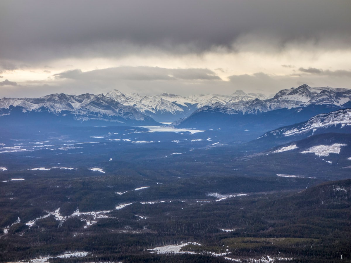 Baldy Fire Lookout has stunning views of the Canadian Rocky Mountains