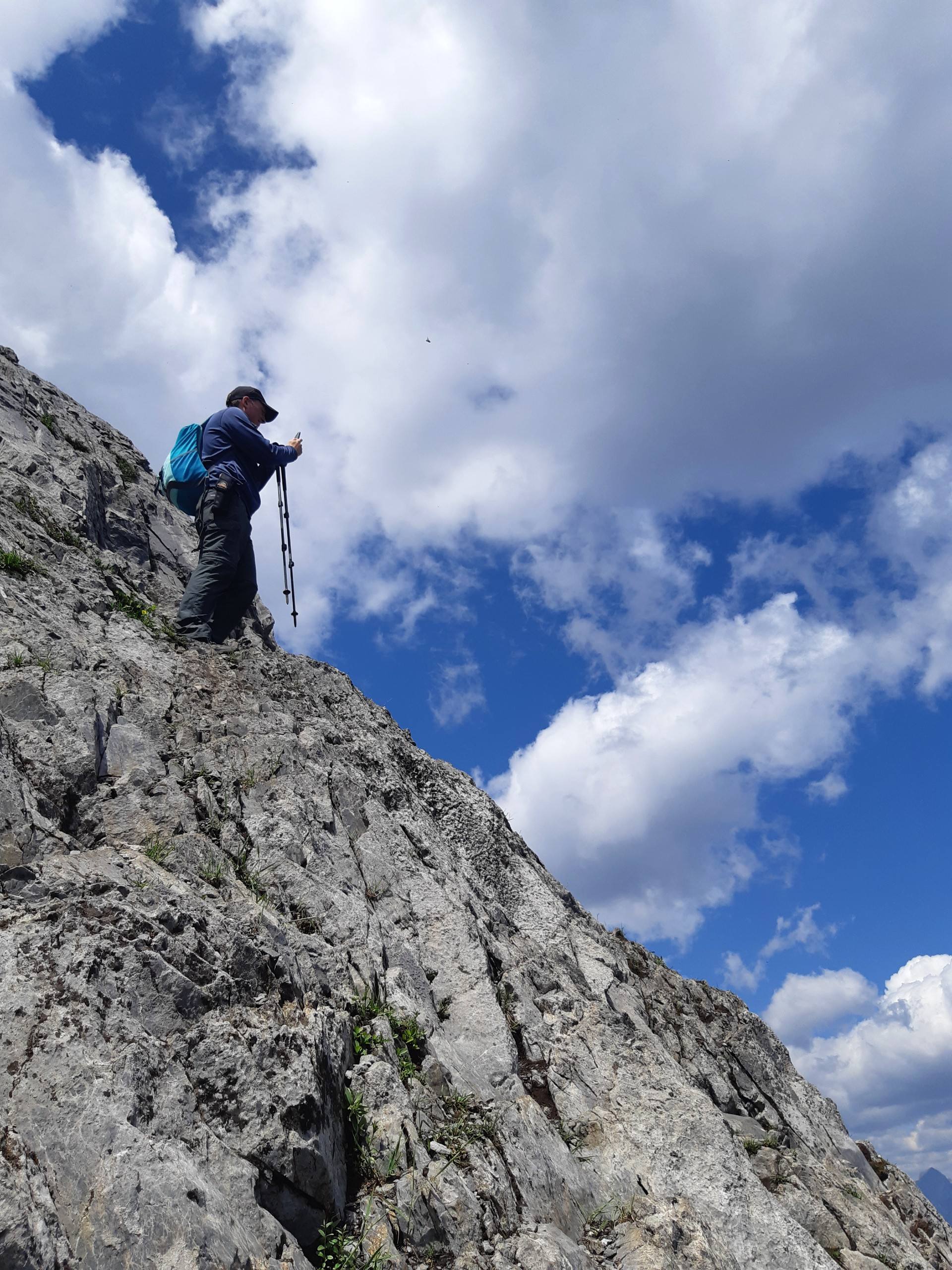 Near the top of C Level Cirque