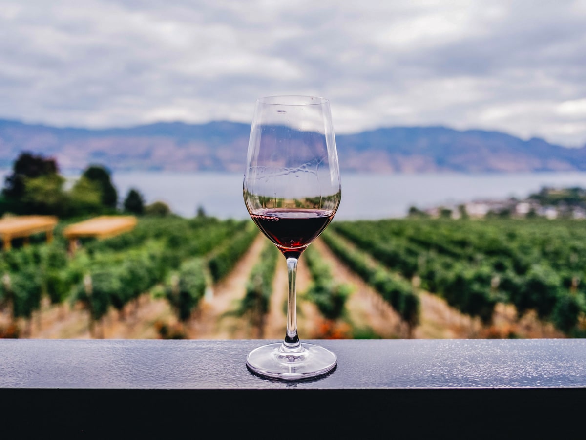 Okanagan wine tasting vineyard winery Kelowna British Columbia Canada