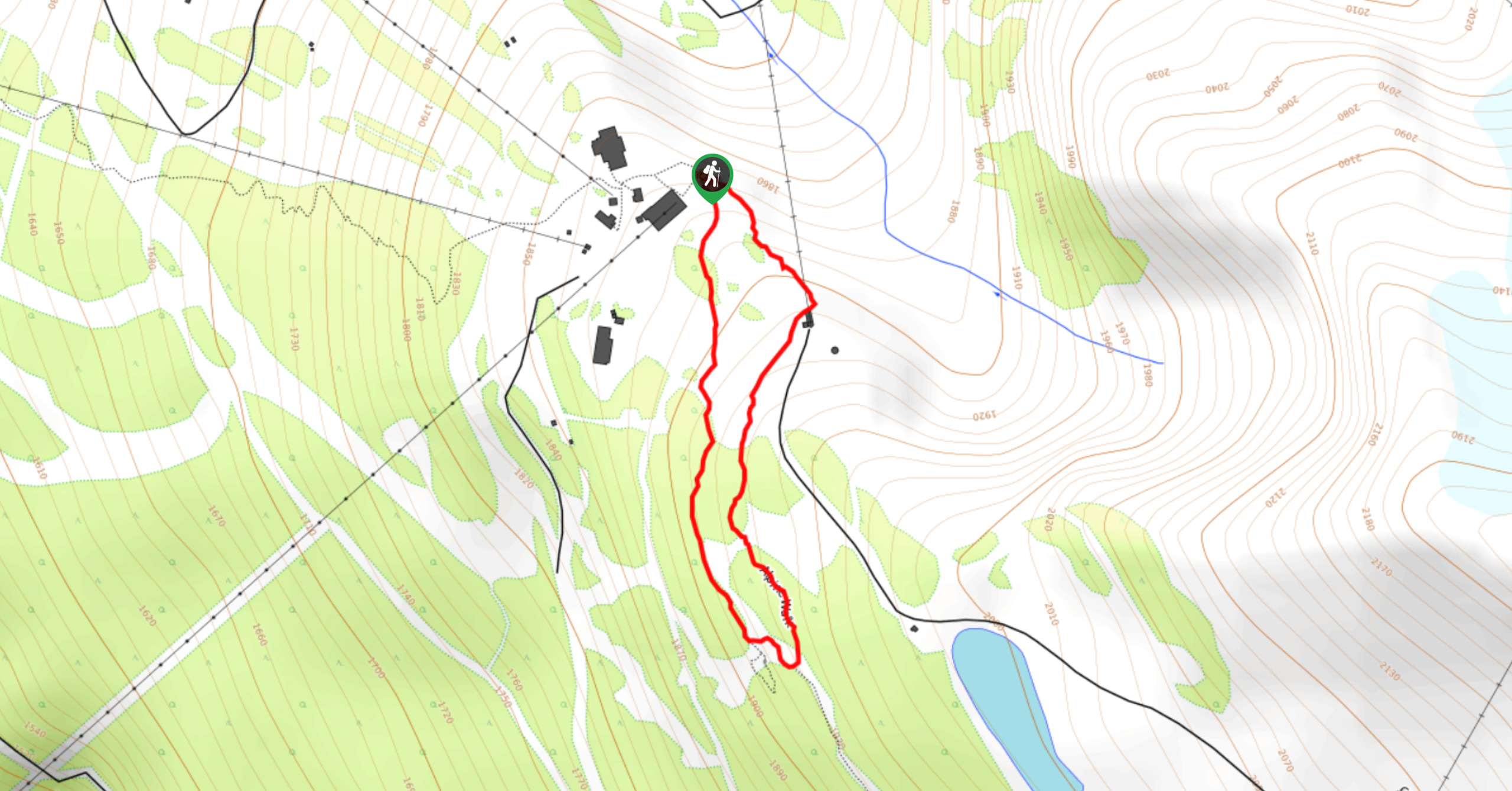 Alpine Walk Trail-Map