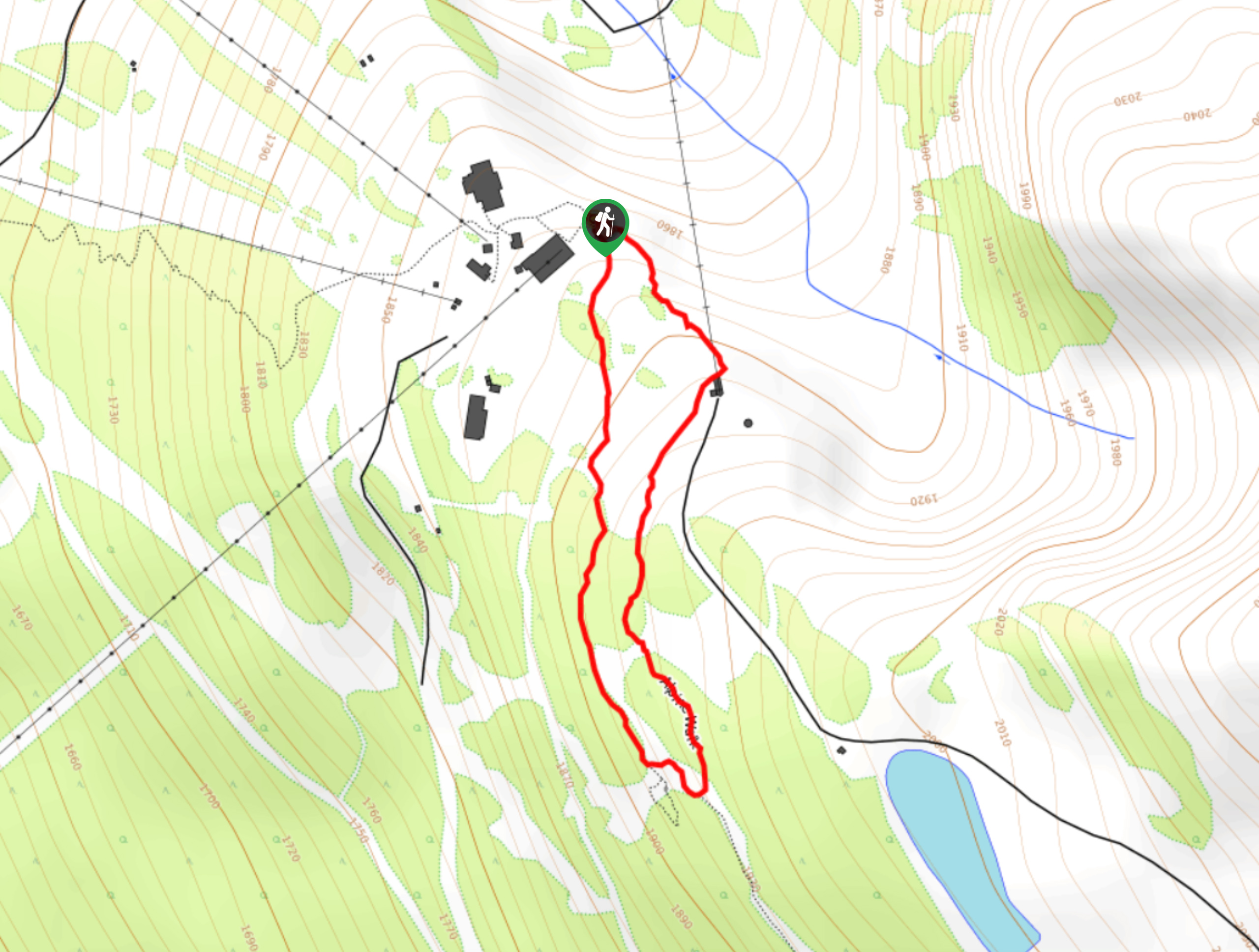 Alpine Walk Trail-Map