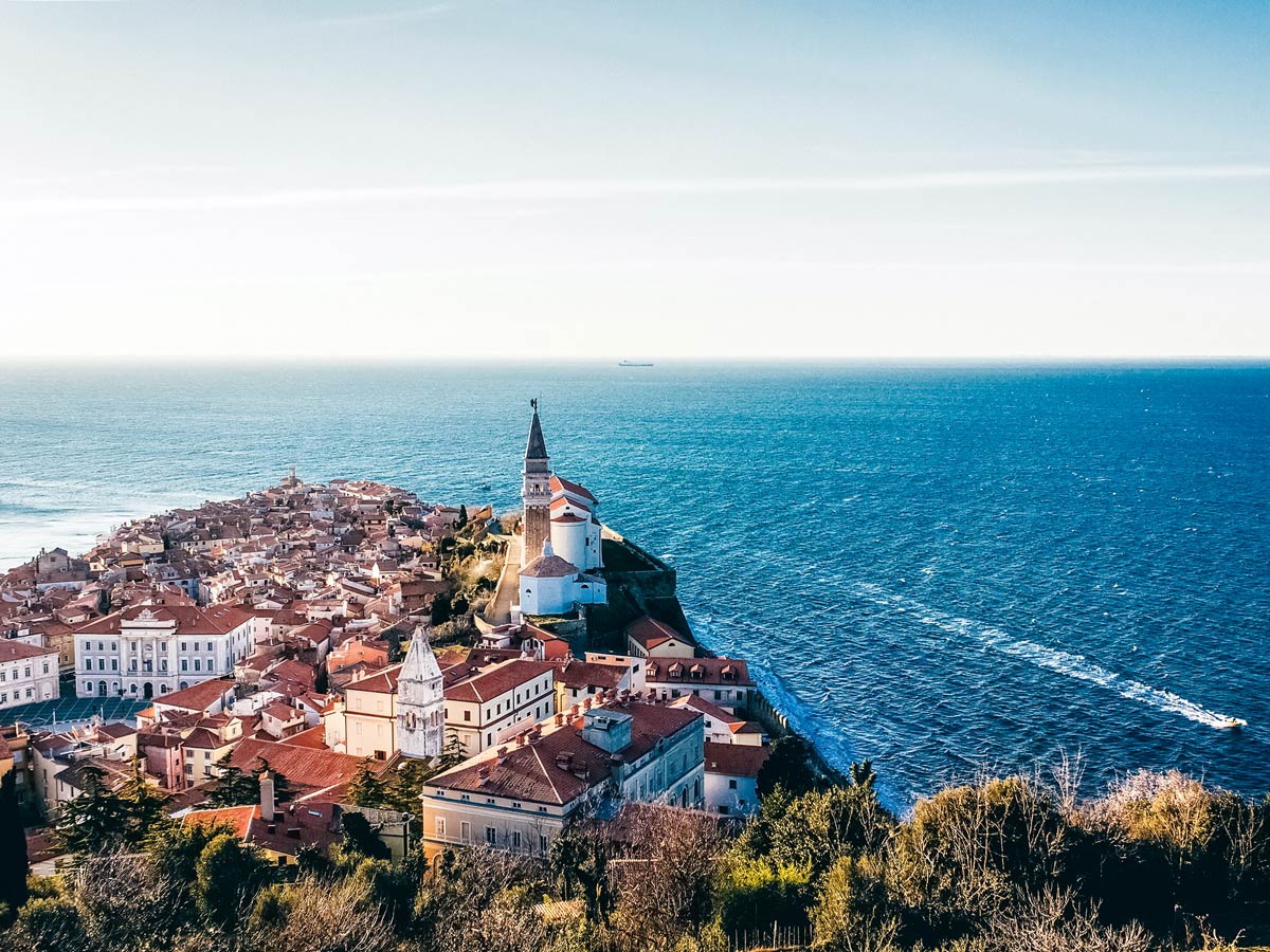 Piran Slovenia on the Adriatic Sea