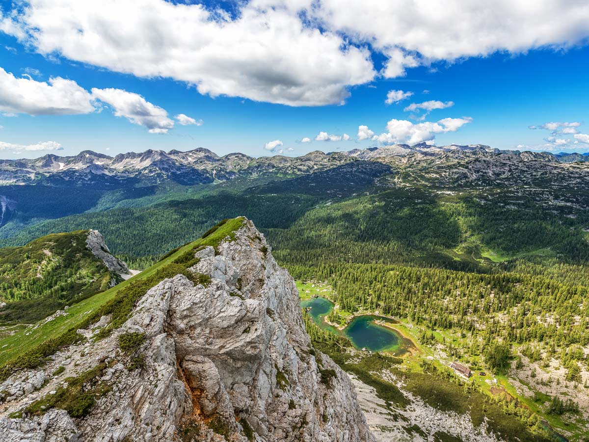 The Vintgar Gorge in the Julian Alps of Triglav National Park