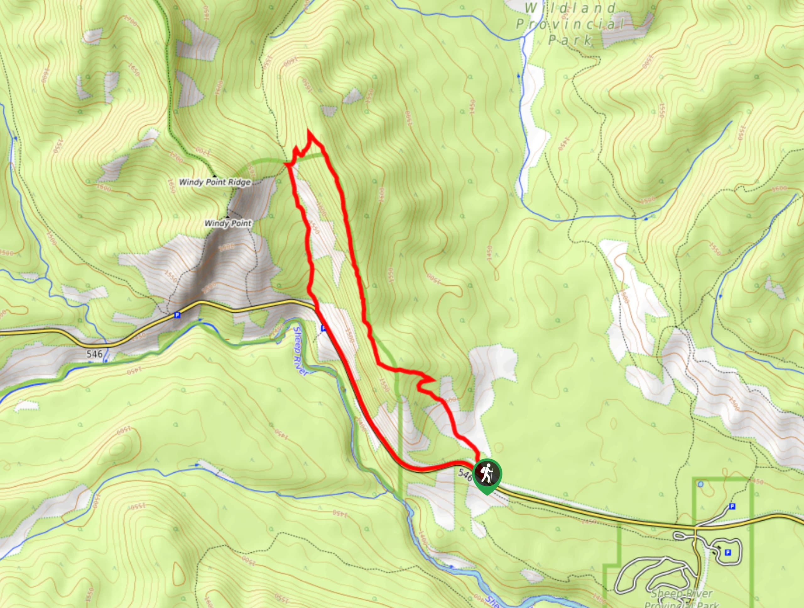 Foran Grade Trail Map