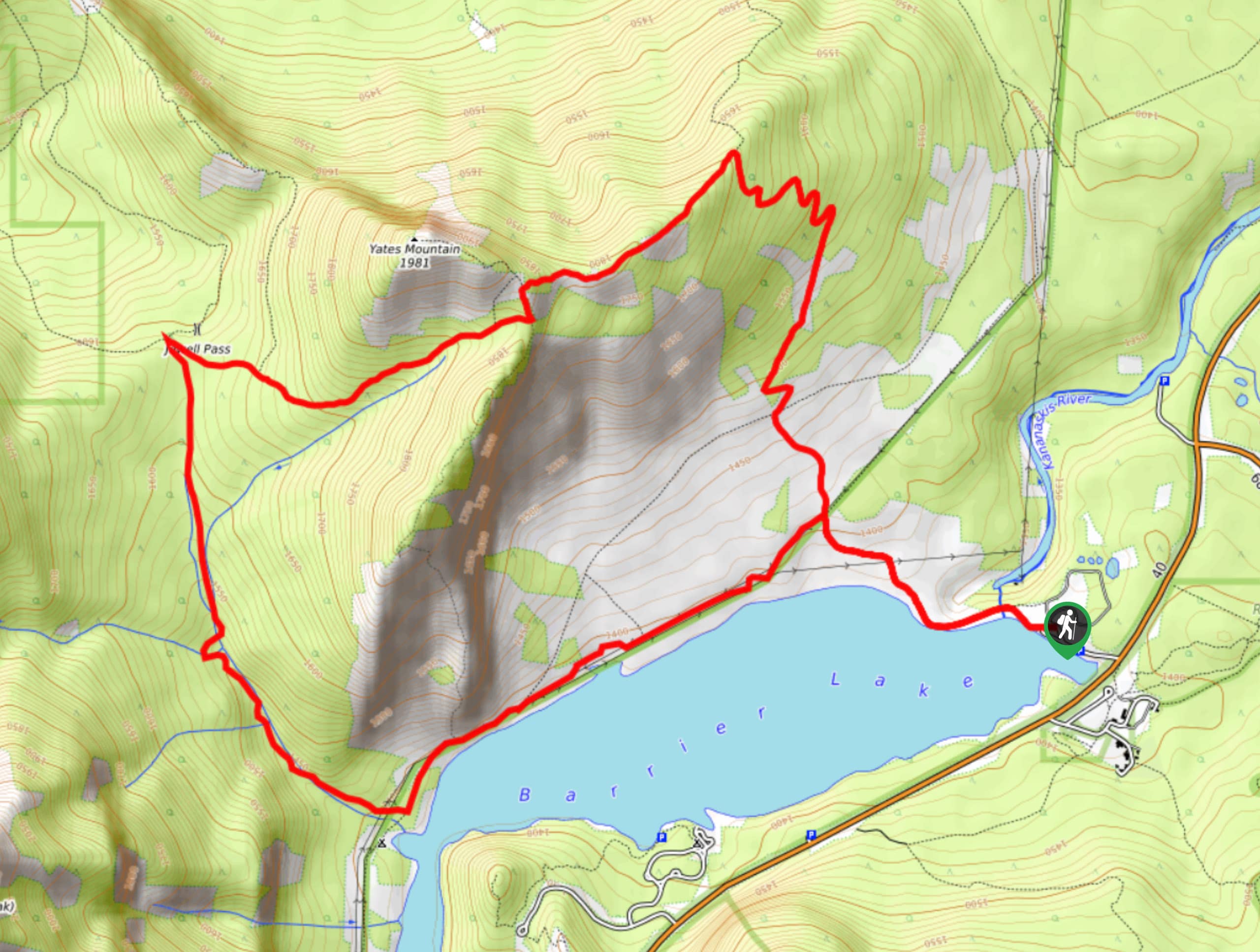 Prairie View Trail Map