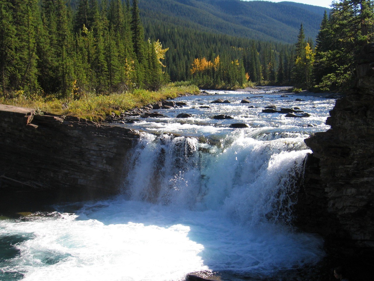 Sheep River Falls