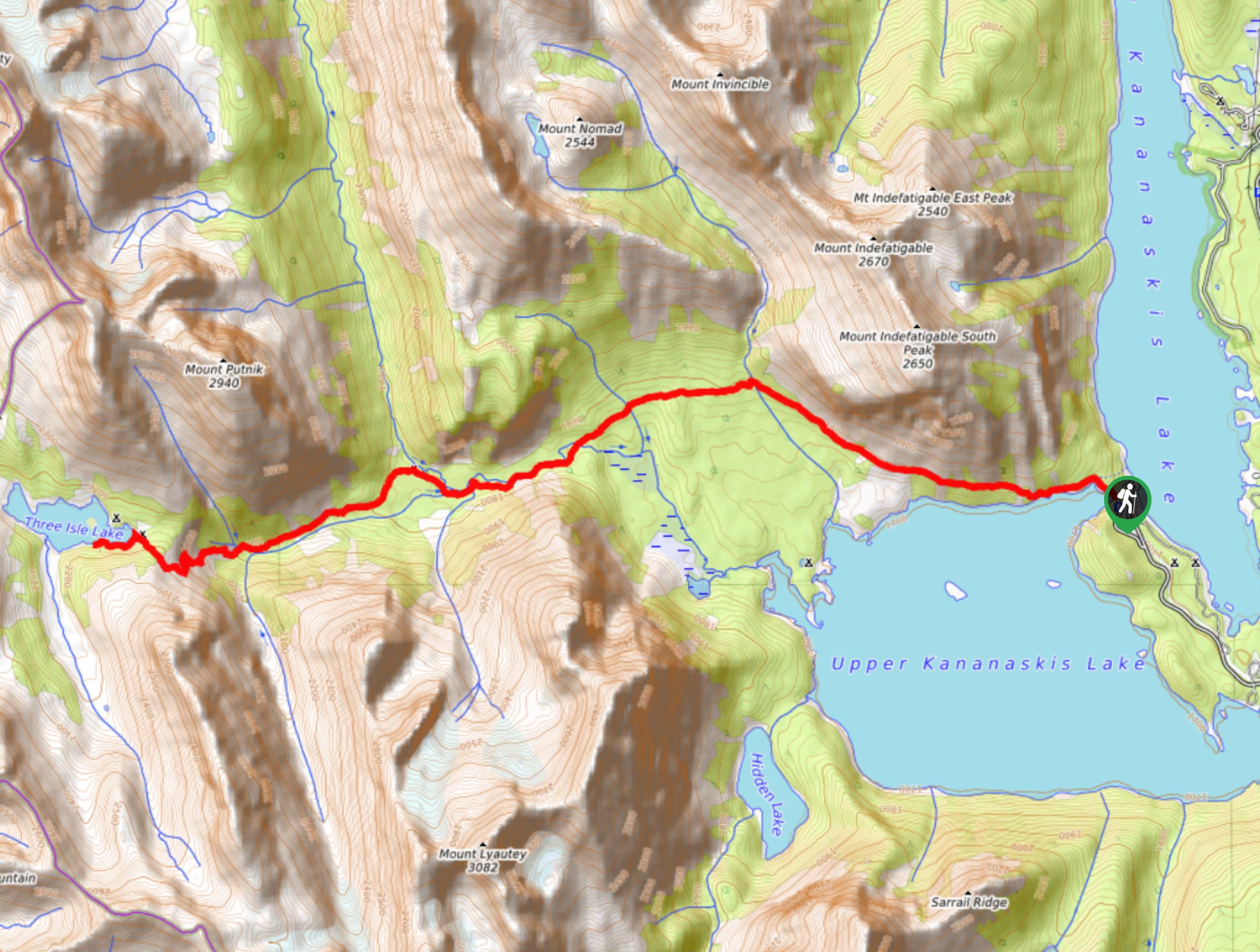 Three Isle Lake Map