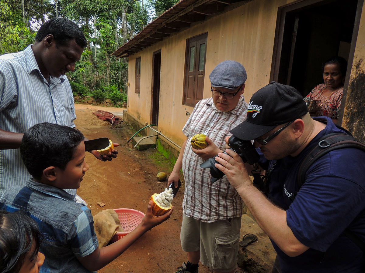 Visiting a spice farm in SW Ghats India