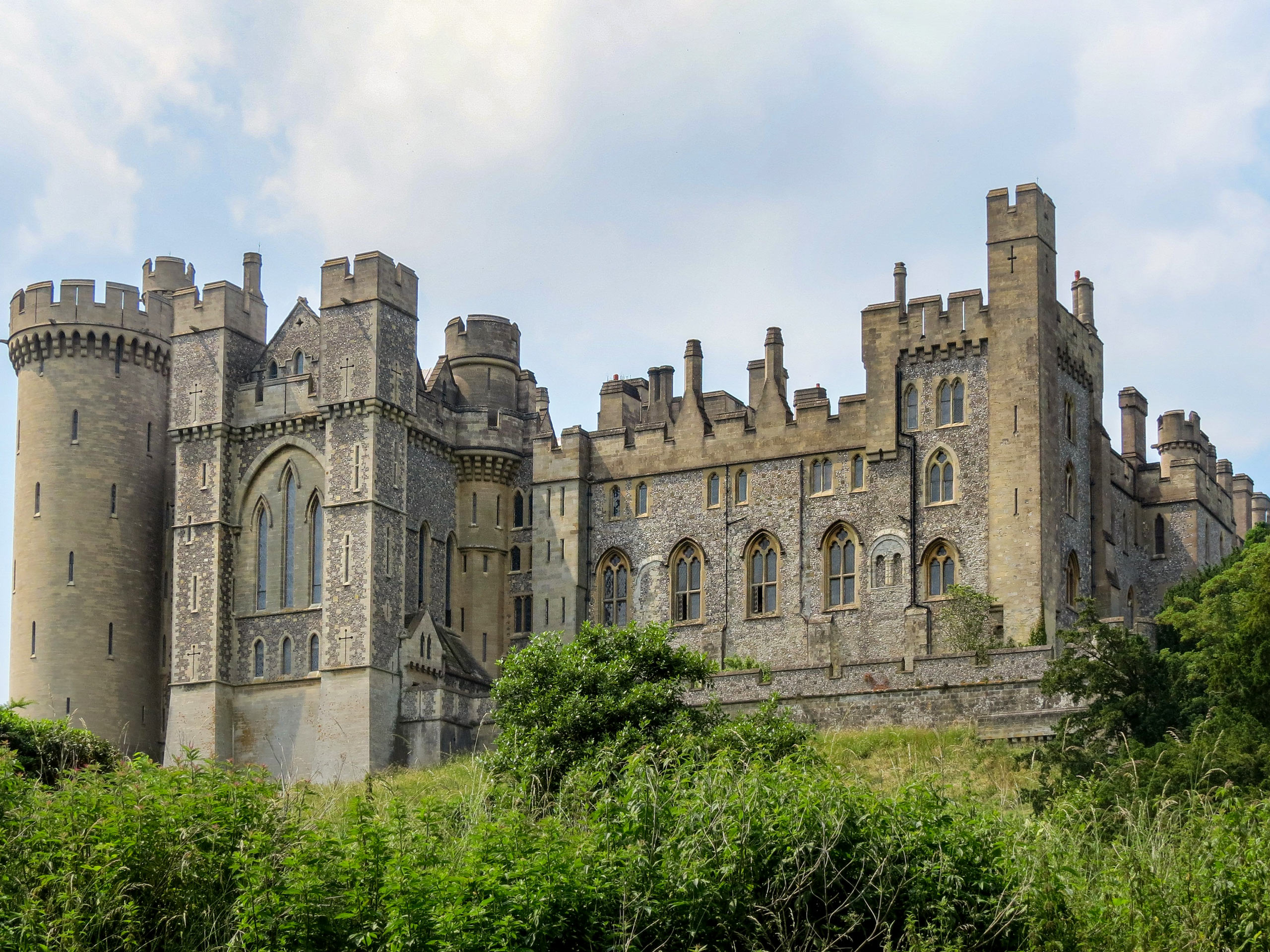 Castle Lane Amberley Arundel UK Arundel Castle