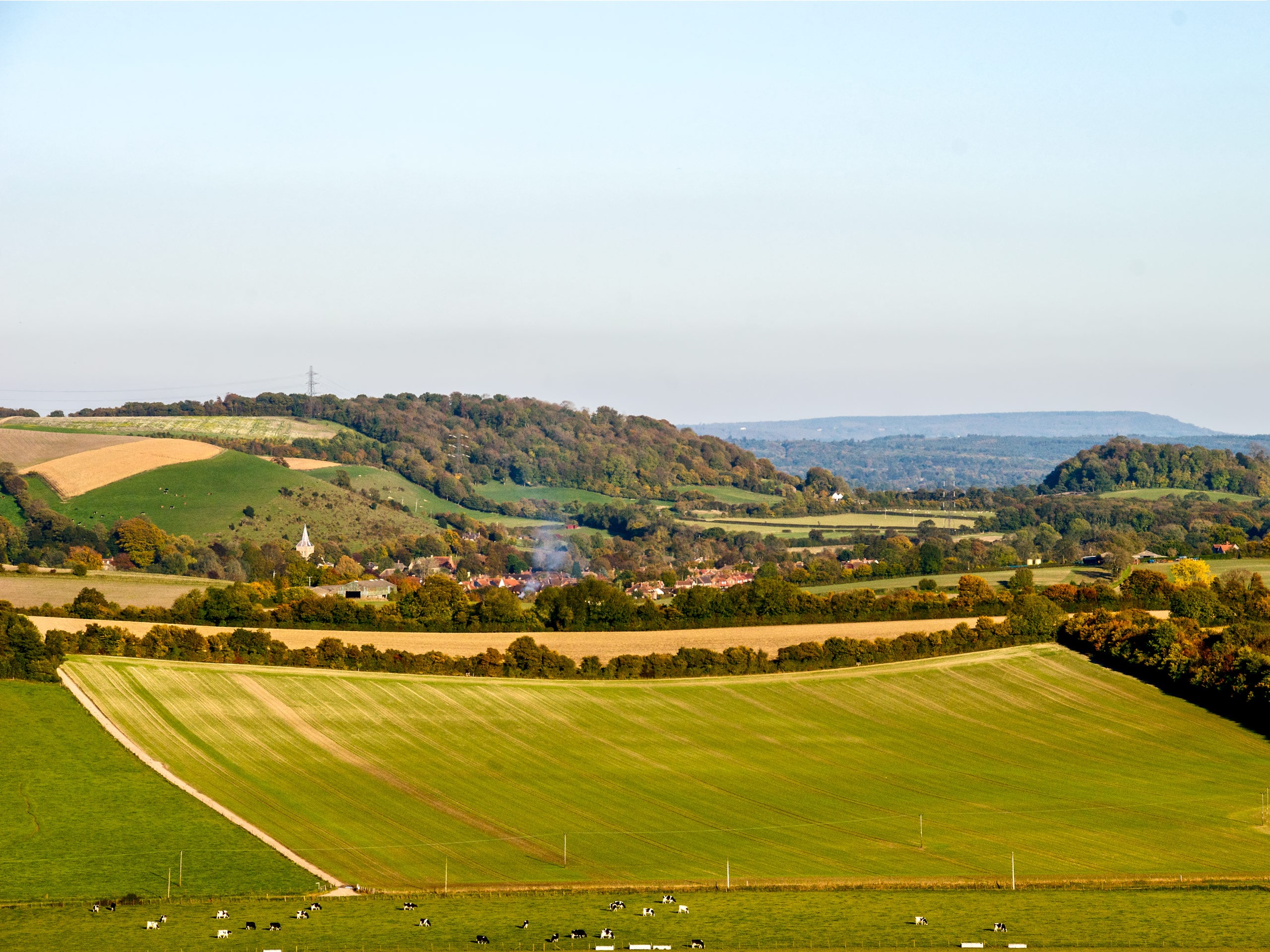 A Route Guide to Old Winchester Hill Walk - Hampshire, EN