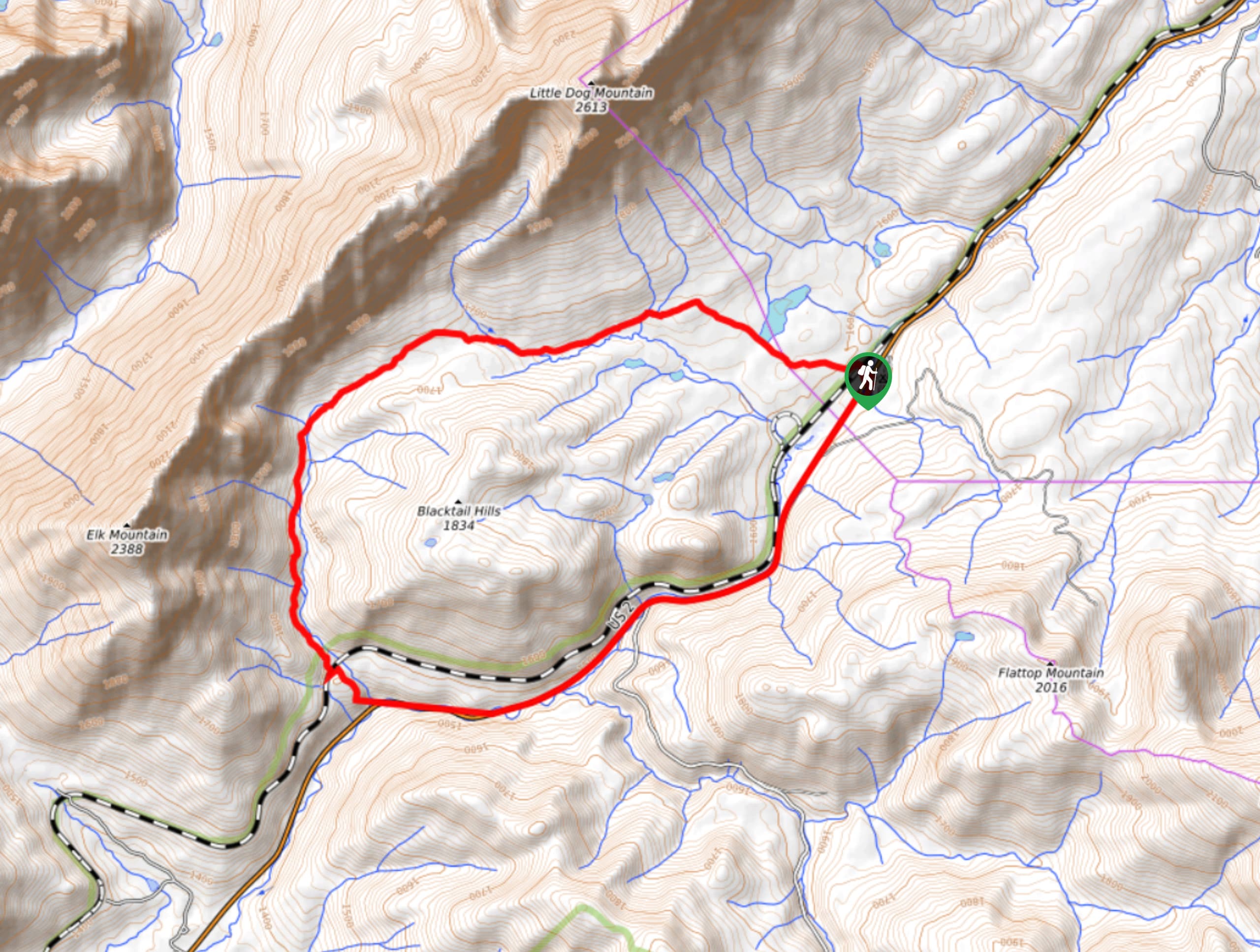 Autumn Creek Trail Map