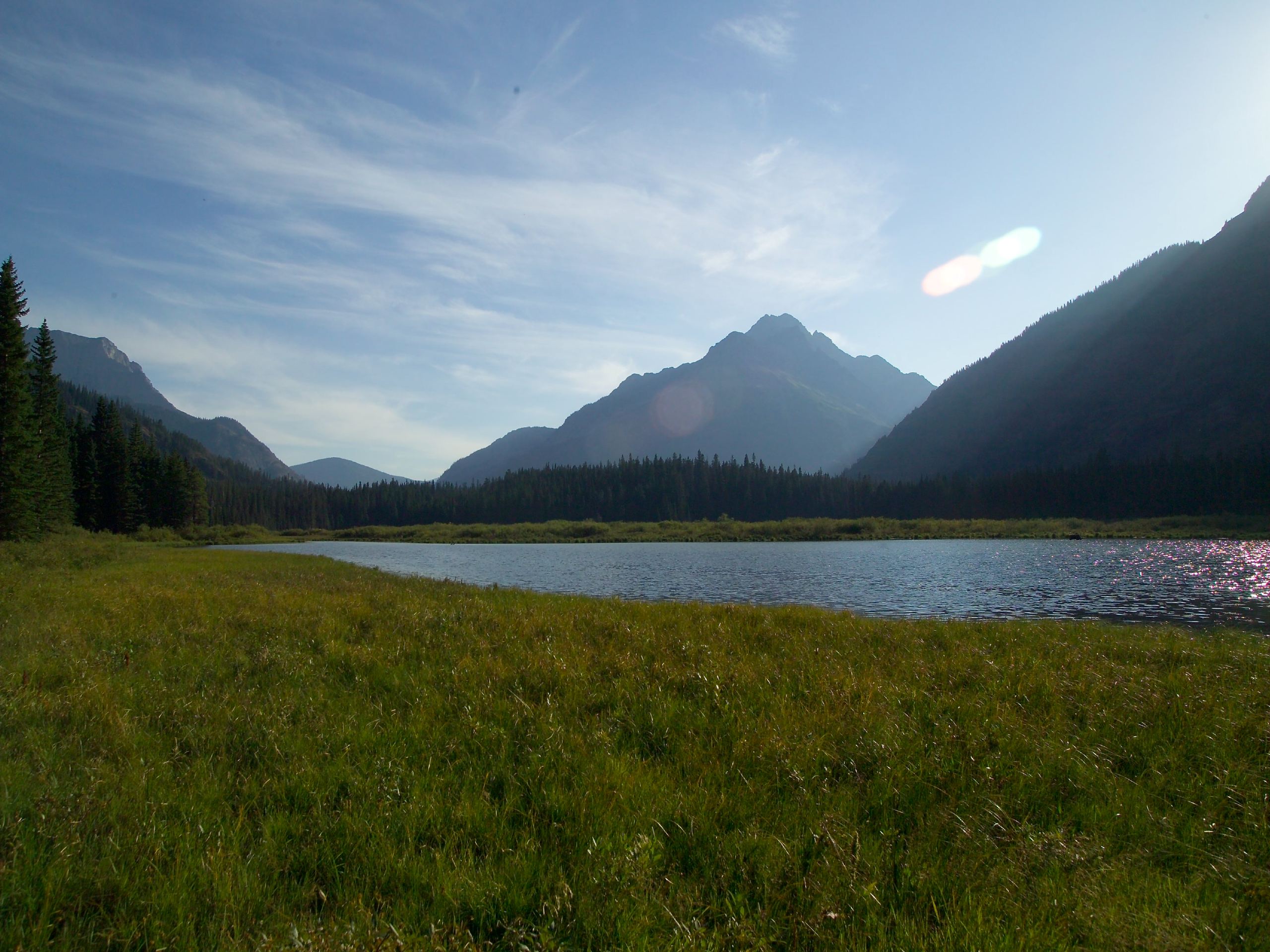 stunning views on the Kootenai Lake Trail