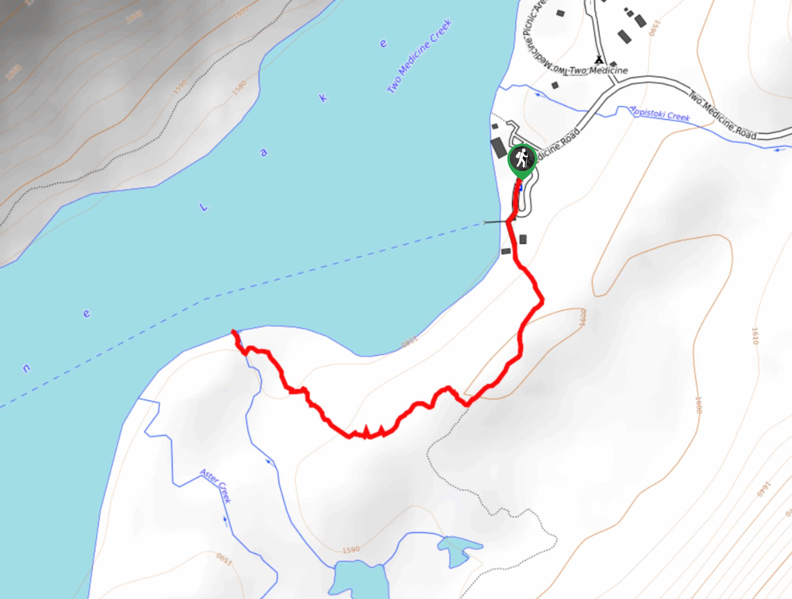 Paradise Point Trail Map