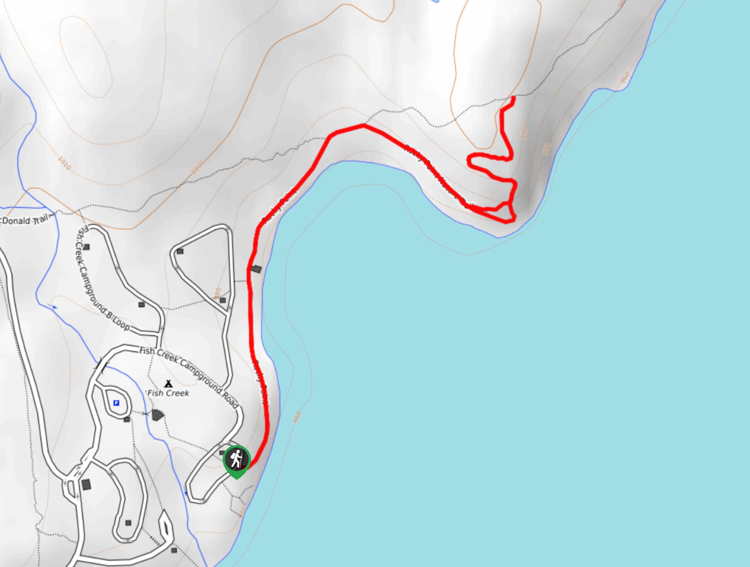 Rocky Point Trail Map